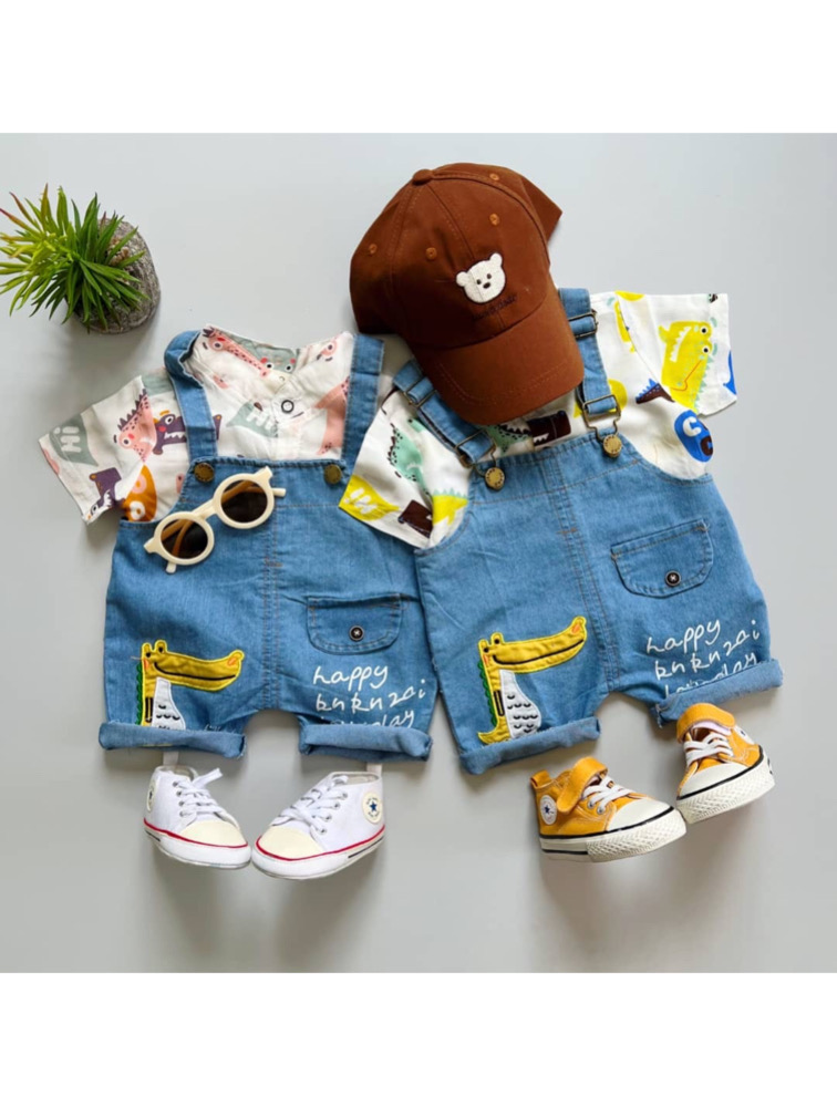 ست پیراهن و بیلر شلوارکی هپی دینو