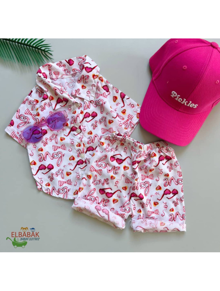 تیشرت و شلوارک هاوایی