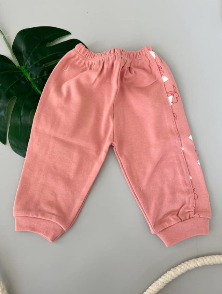 سرویس باز دخترانه قلب و خرگوش (شلوار)