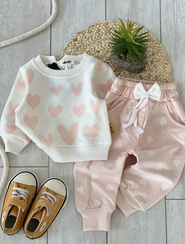 بلوز شلوار قلب کالباسی