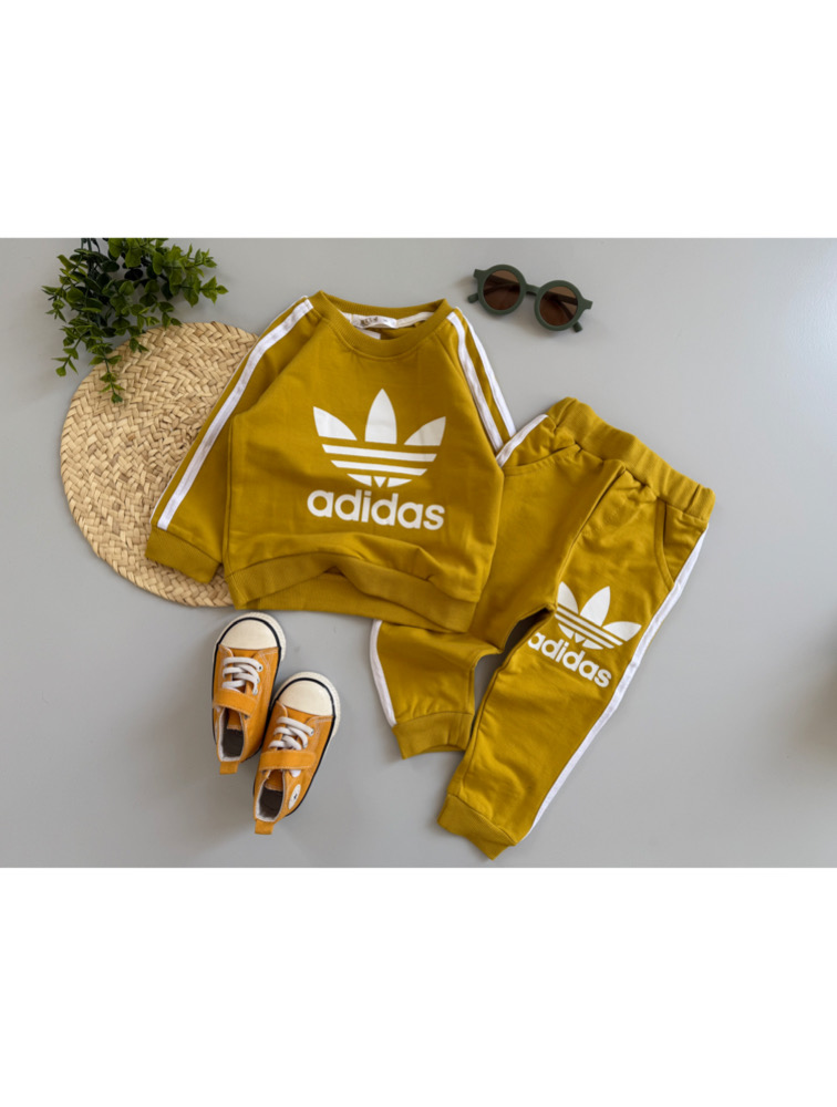 دوتیکه اسپرت خردلی آدیداس