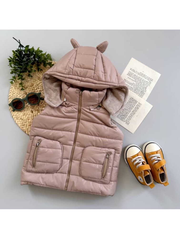 پافر کرمی کلاه خرگوشی