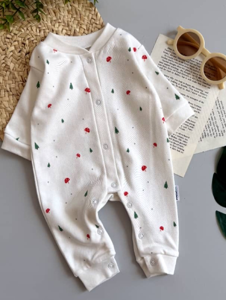 سرهمی سفید طرح کاج