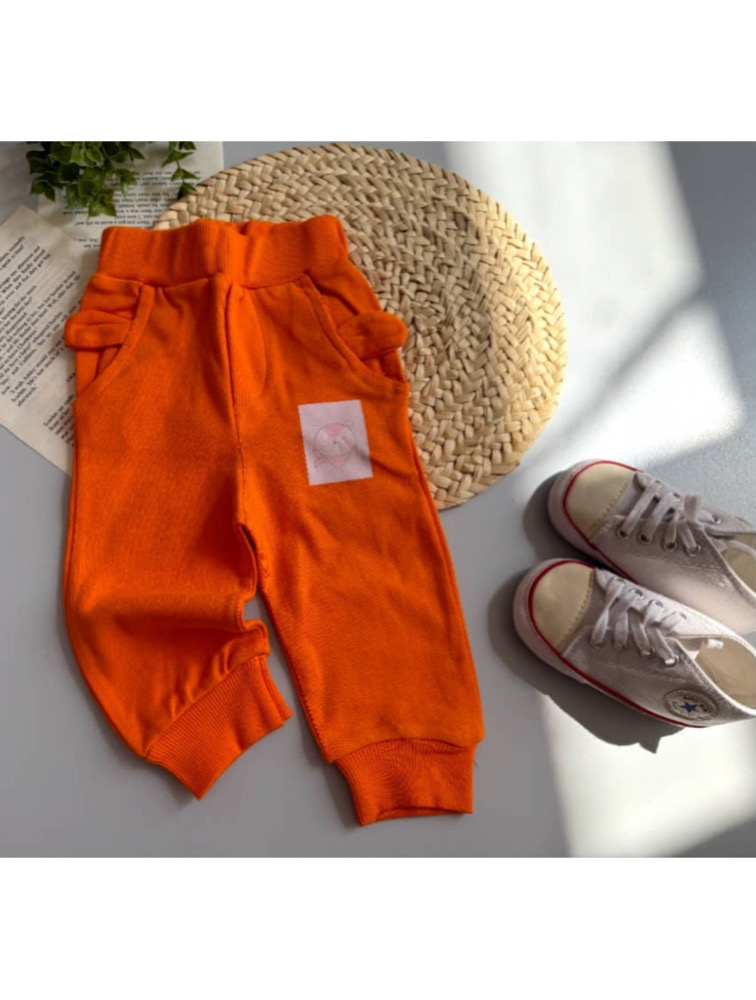 شلوار ساده نارنجی