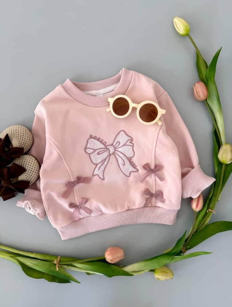 دورس صورتی پاپیون دار