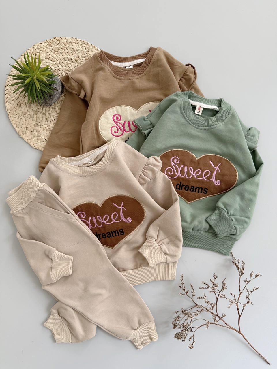 بلوز شلوار قلب سوییت